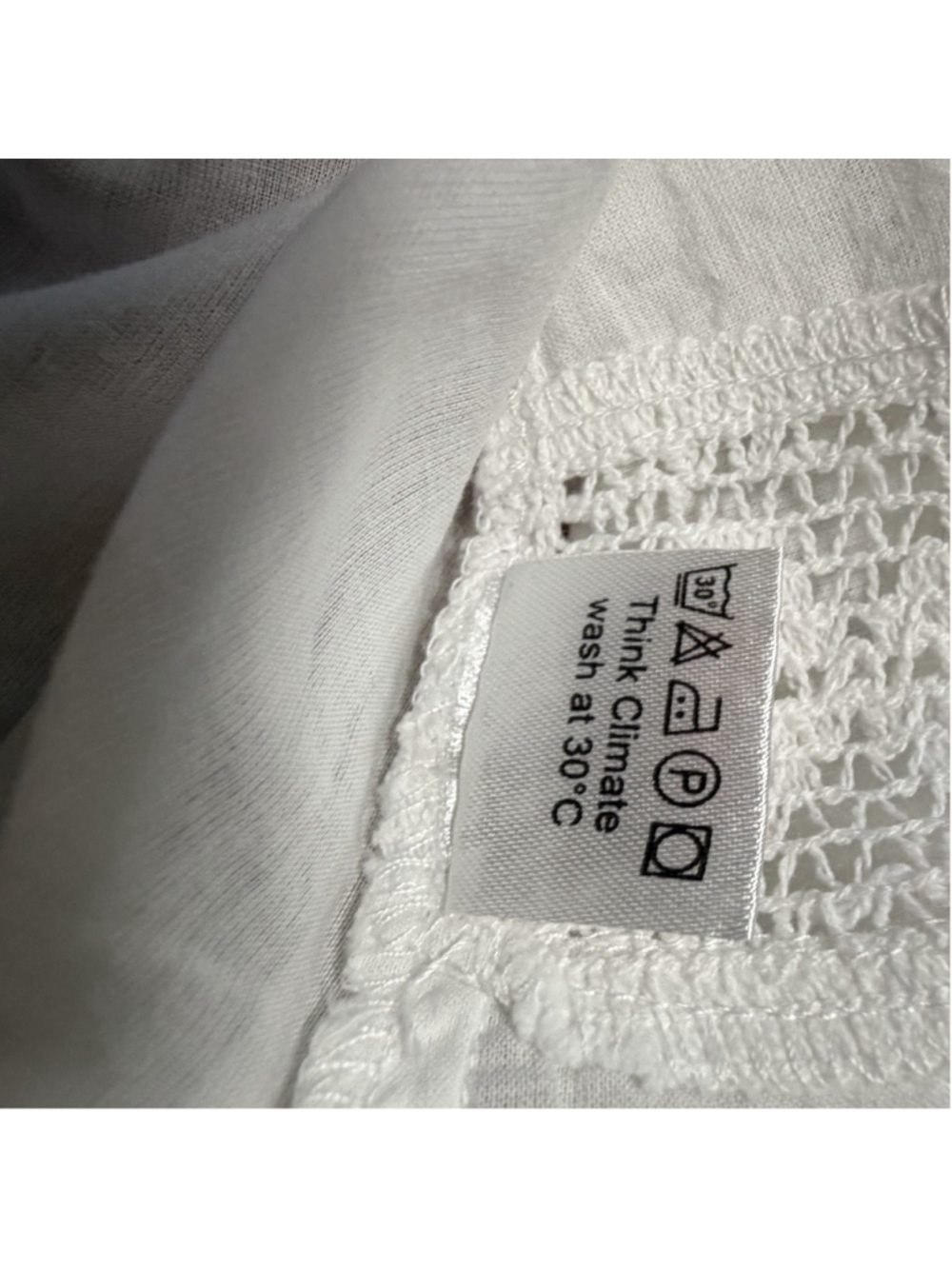 Powell Craft NWT O/S White Barbara Long Sleeve Eyelet Nightdress Frill Collar - Picture 11 of 11